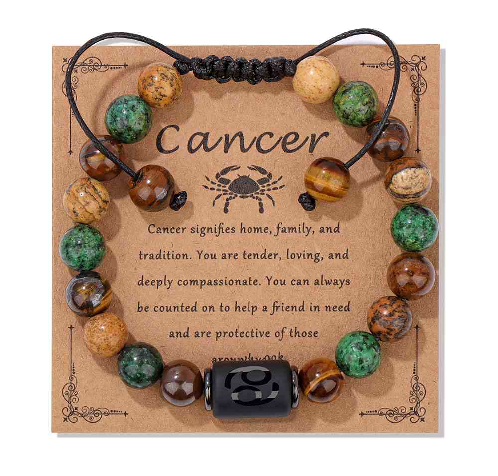 Cancer Zodiac Lucky Bracelet