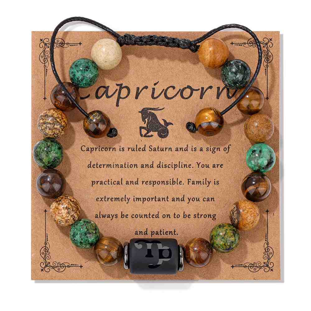 Capricorn Zodiac Lucky Bracelet