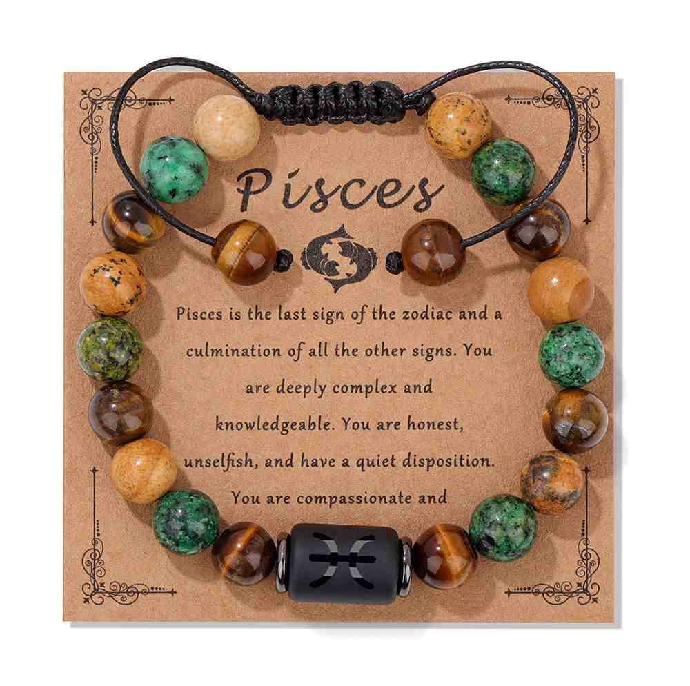 Pisces Zodiac Lucky Bracelet