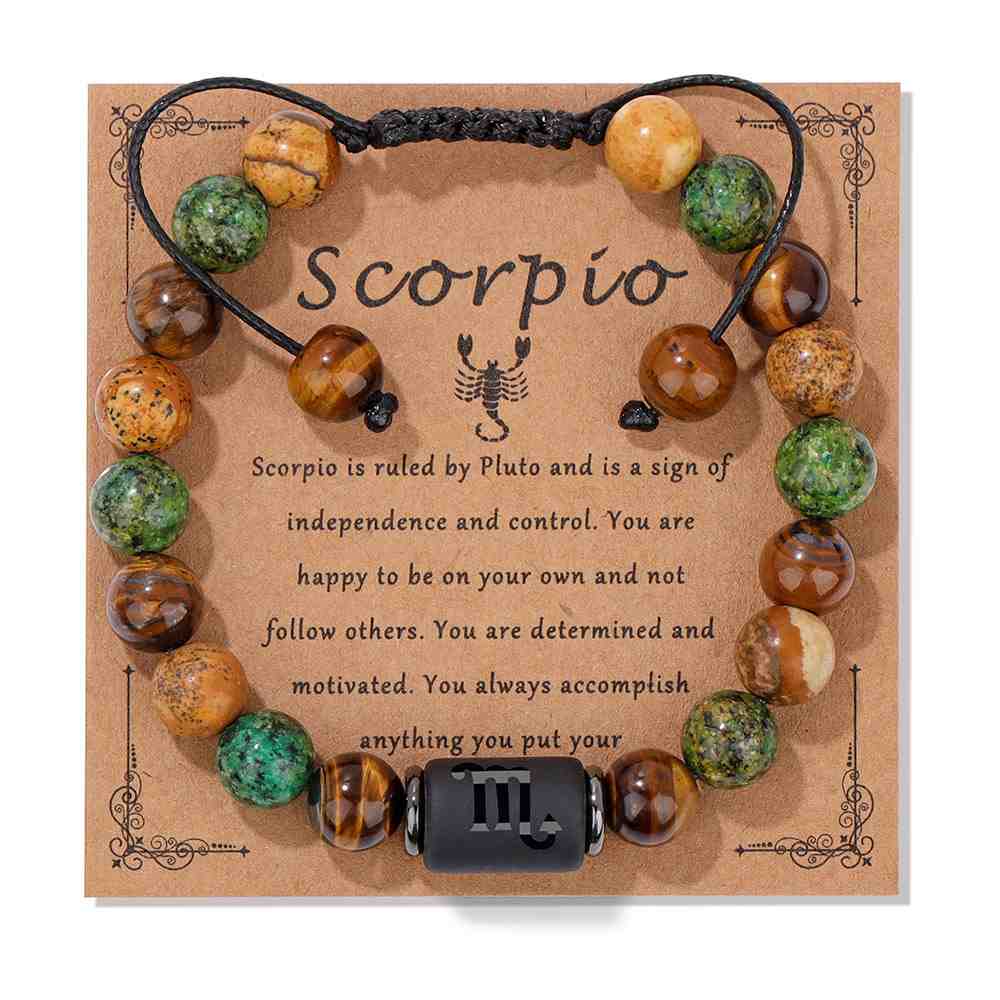 Scorpio Zodiac Lucky Bracelet