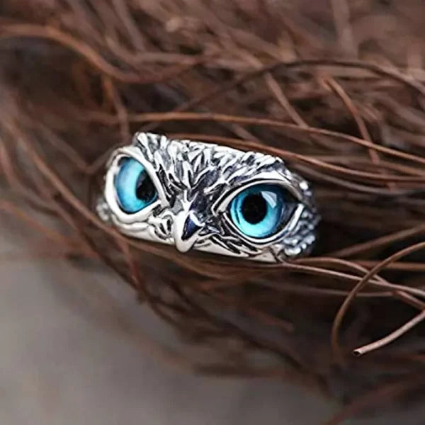 Feng Shui Owl Ring