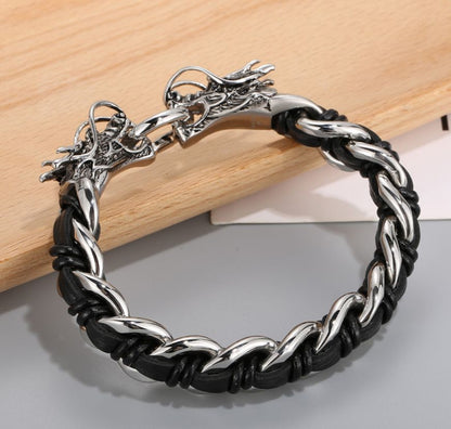 Dual Dragon Sovereign Bracelet
