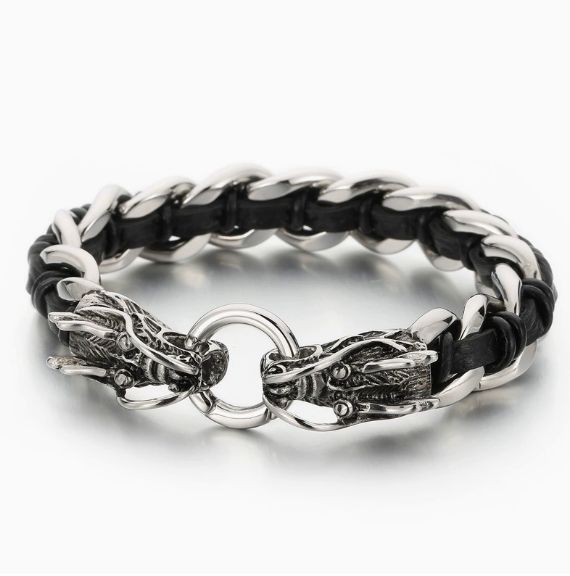 Dual Dragon Sovereign Bracelet