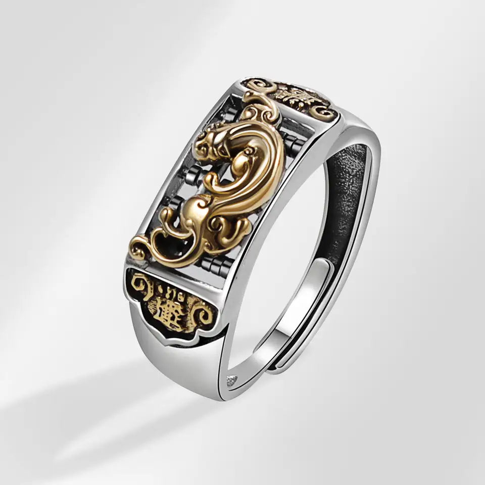 Feng Shui Pixiu Good Luck Ring