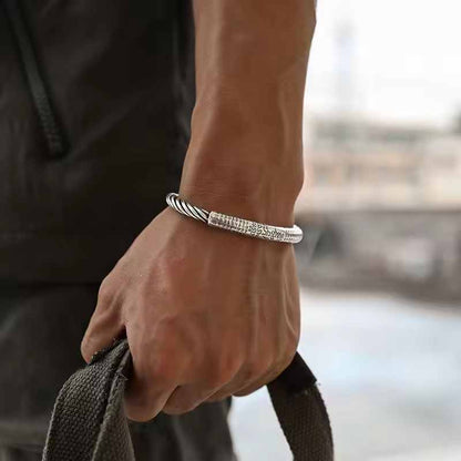 Tibetan Six Character True Words Bracelet