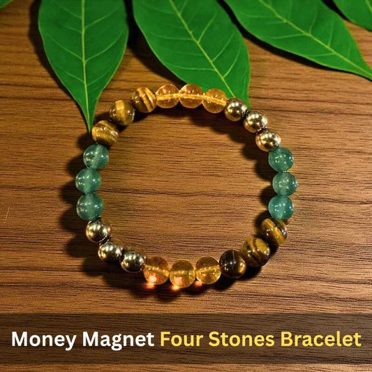 Four stones Money Magnet bracelet
