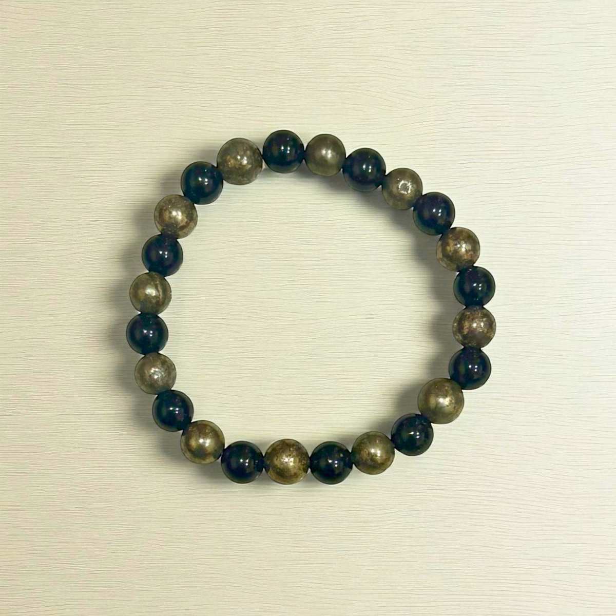 Pyrite Obsidian Bracelet