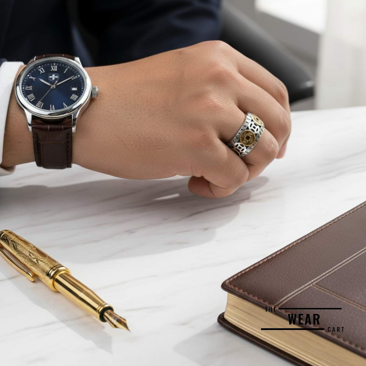 Adjustable Feng Shui ring Chinese New Year gift