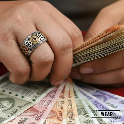 Wealth coin ring 