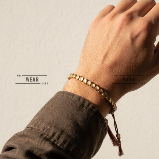 Tibetan Copper Beads Bracelet