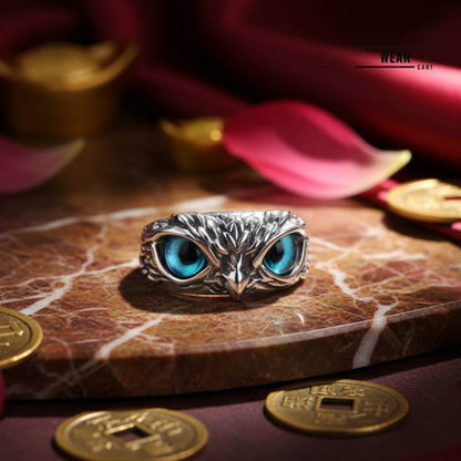 Feng Shui Owl Ring - Wisdom, Wealth & Protection