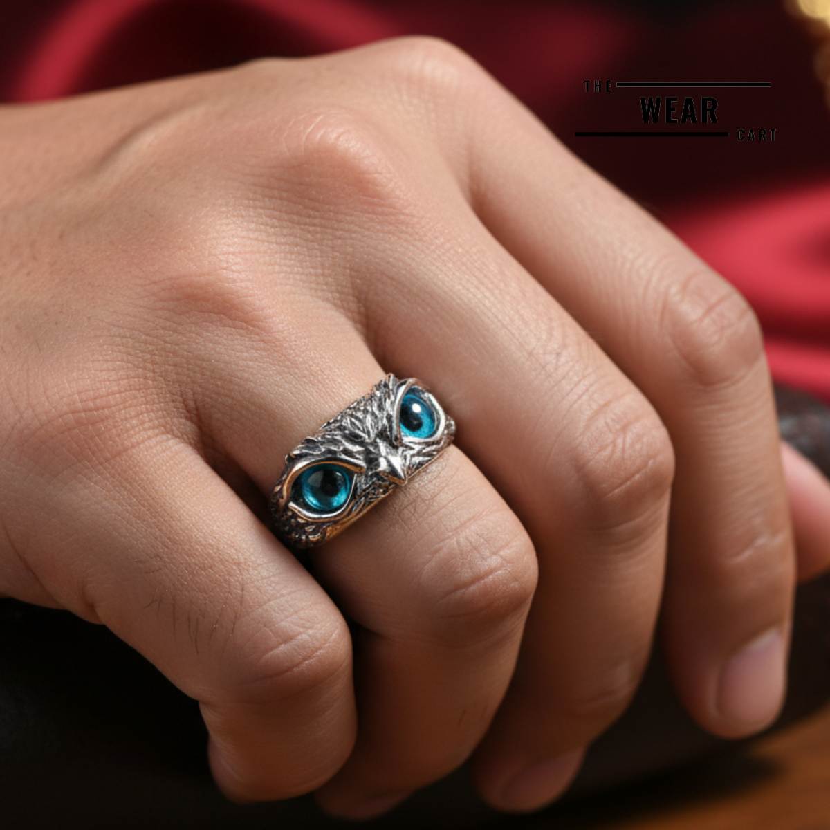 Feng Shui Owl Ring - Wisdom, Wealth & Protection