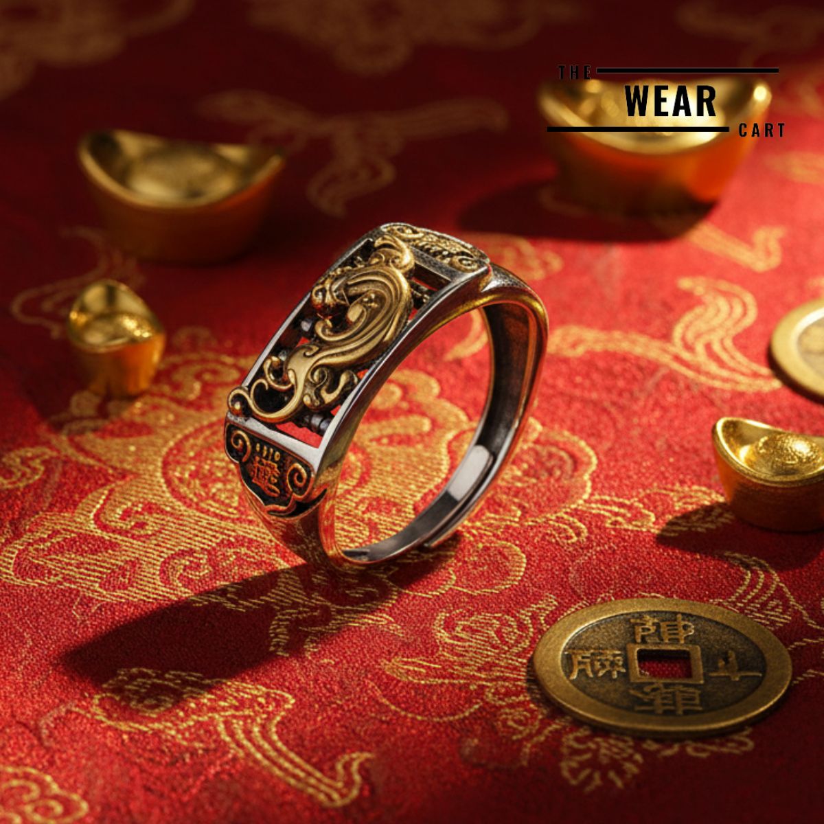 Feng Shui Pixiu Ring - Adjustable