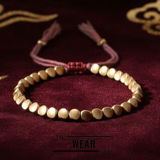 Tibetan Copper Beads Bracelet