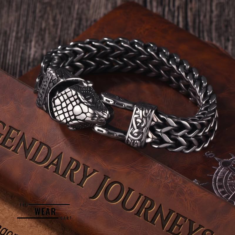 Wolf Vintage Chain Bracelet