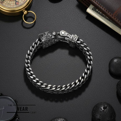 Wolf Vintage Chain Bracelet