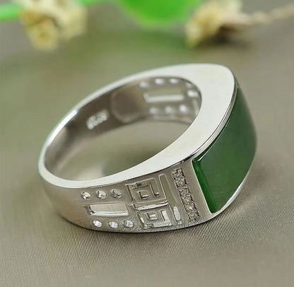 Hetian Jade Ring – Adjustable