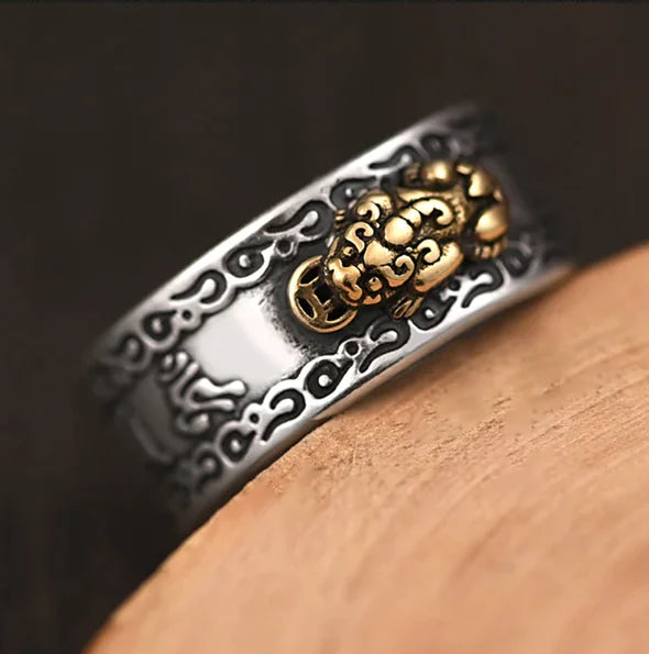 Feng Shui Pixiu Wealth & Protection Ring