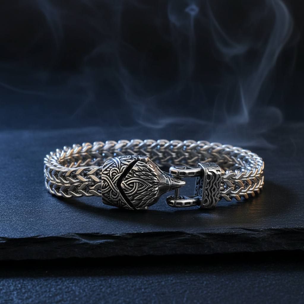Wolf Vintage Chain Bracelet