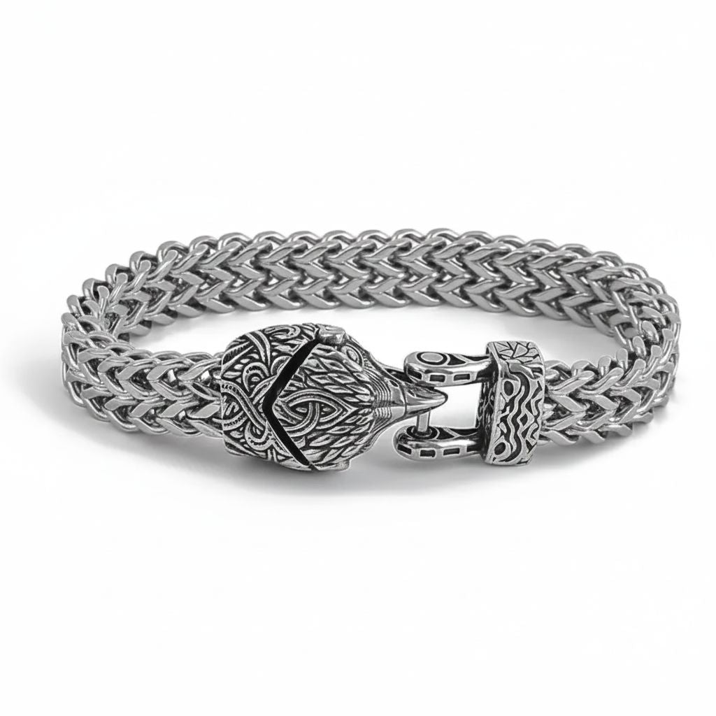 Wolf Vintage Chain Bracelet