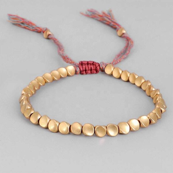 Tibetan Copper Beads Bracelet