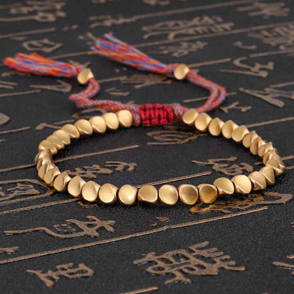 Tibetan Copper Beads Bracelet