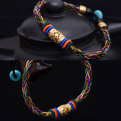 Tibetan Vajra Knot Bracelet for Men and Women - Adjustable