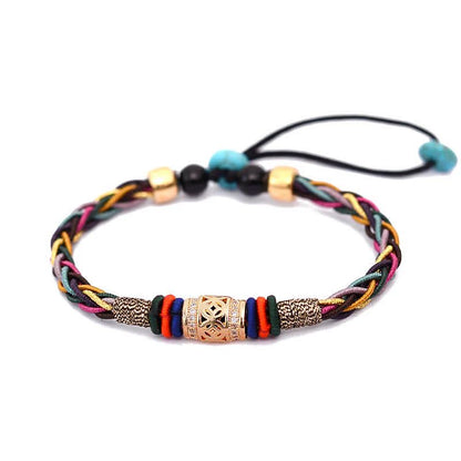 Tibetan Vajra Knot Bracelet for Men and Women - Adjustable