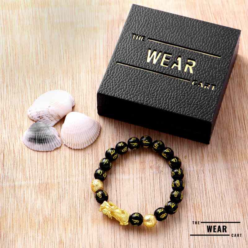 Read more about the article Feng shui Black Obsidian Wealth Bracelet