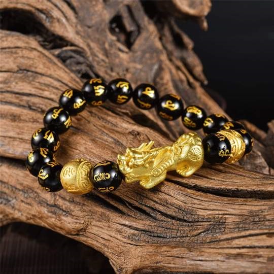 Yinyang Fengshui Coin 999 Pure Gold Bracelet | SK Jewellery