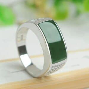 Hetian Jade Ring – Adjustable